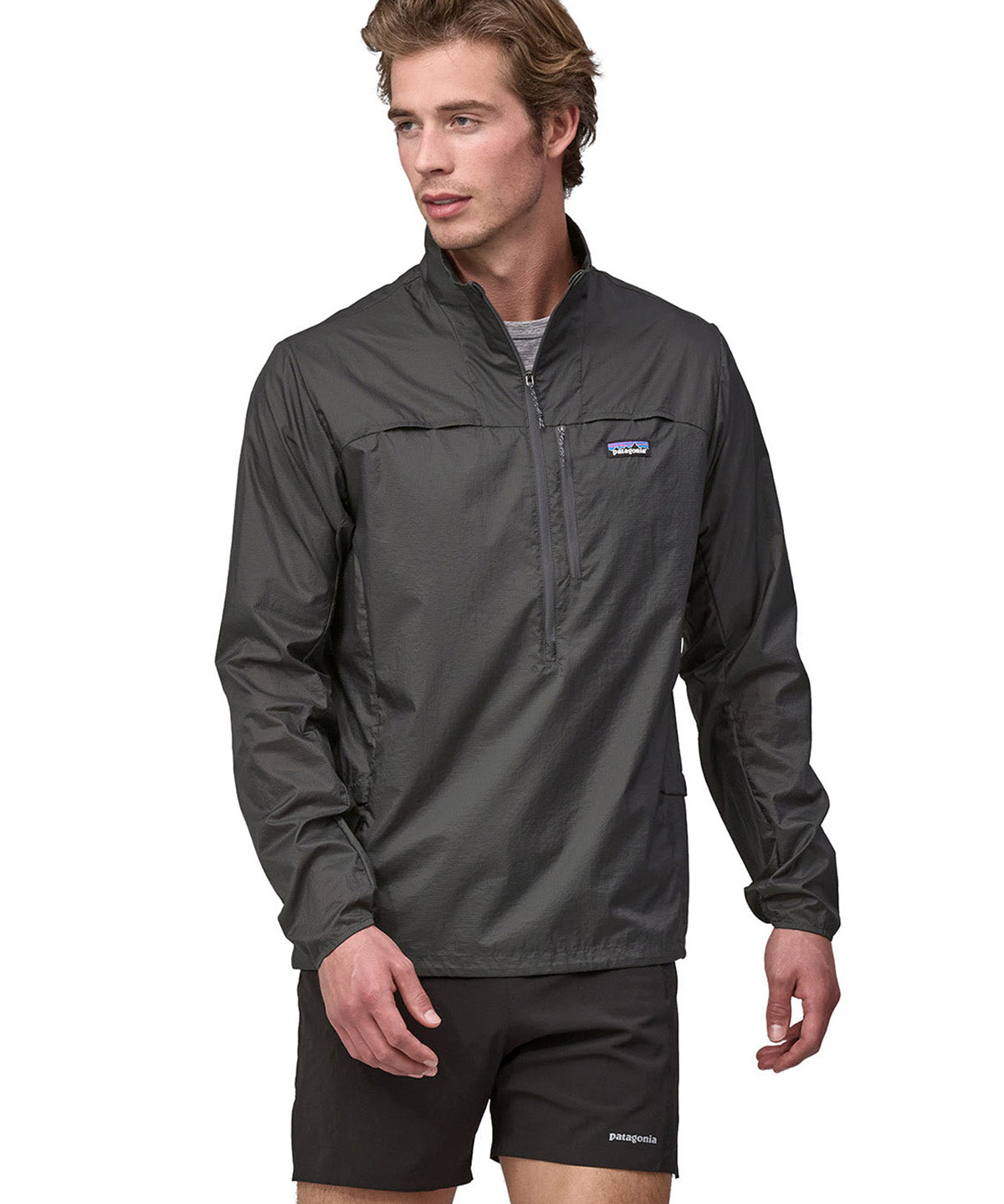 Cortavientos Hombre Houdini® Stash 1/2-Zip Pullover Forge Grey
