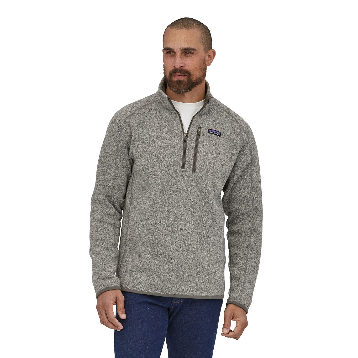 Polar Hombre Better Sweater® 1/4-Zip Stonewash