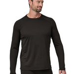 Interior Térmico Superior Hombre Capilene® Midweight Crew Black
