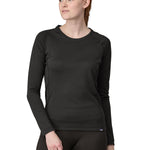 Interior Térmico Superior Mujer Capilene® Midweight Crew Black