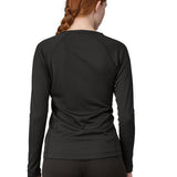 Interior Térmico Superior Mujer Capilene® Midweight Crew Black