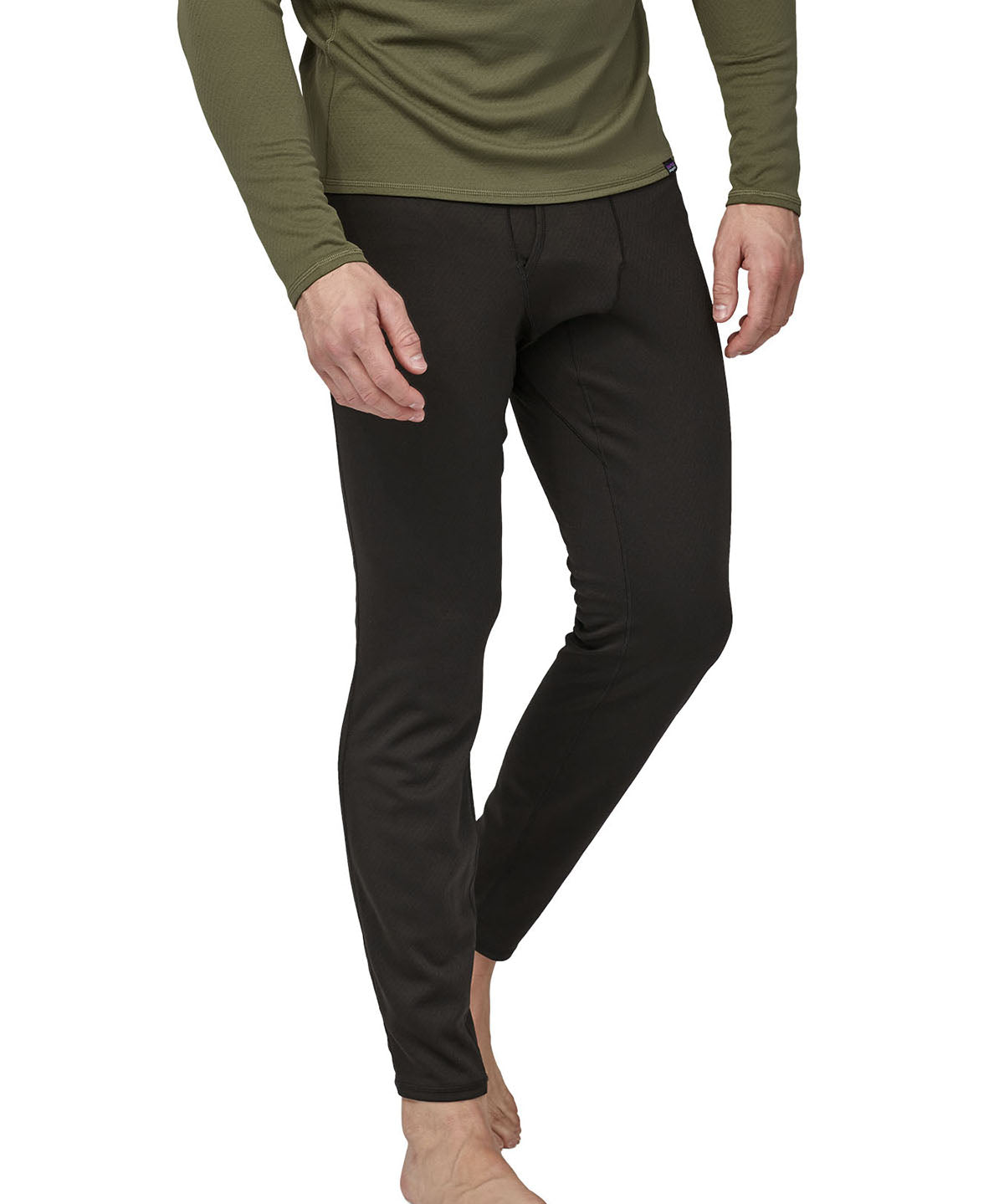 Interior Térmico Inferior Hombre Capilene® Midweight Bottoms Black