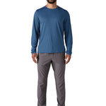 Polo Manga Larga Hombre Capilene® Cool Daily Shirt Clement Blue - Light Clement Blue X-Dye