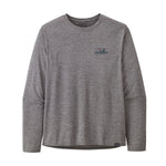 Polo Manga Larga Hombre Capilene® Cool Daily Graphic Shirt '73 Skyline: Feather Grey