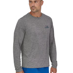 Polo Manga Larga Hombre Capilene® Cool Daily Graphic Shirt '73 Skyline: Feather Grey