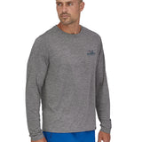 Polo Manga Larga Hombre Capilene® Cool Daily Graphic Shirt '73 Skyline: Feather Grey