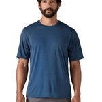 Polo Manga Corta Hombre Capilene® Cool Daily Shirt Clement Blue - Light Clement Blue X-Dye