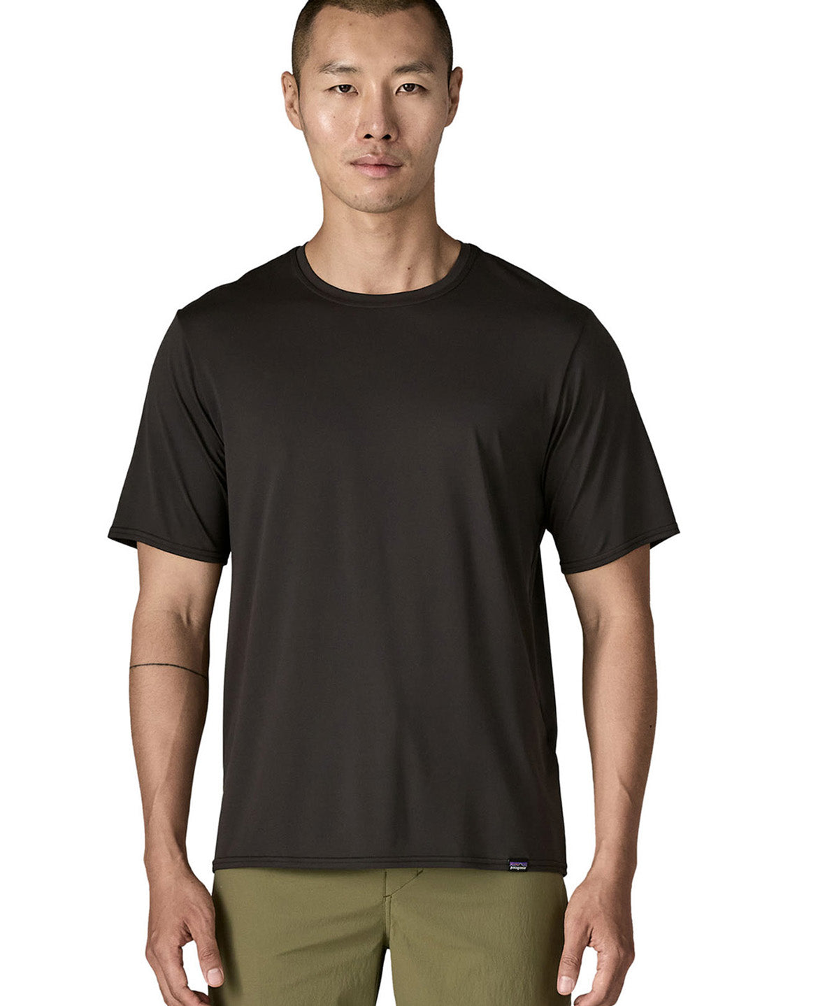 Polo Manga Corta Hombre Capilene® Cool Daily Shirt Black
