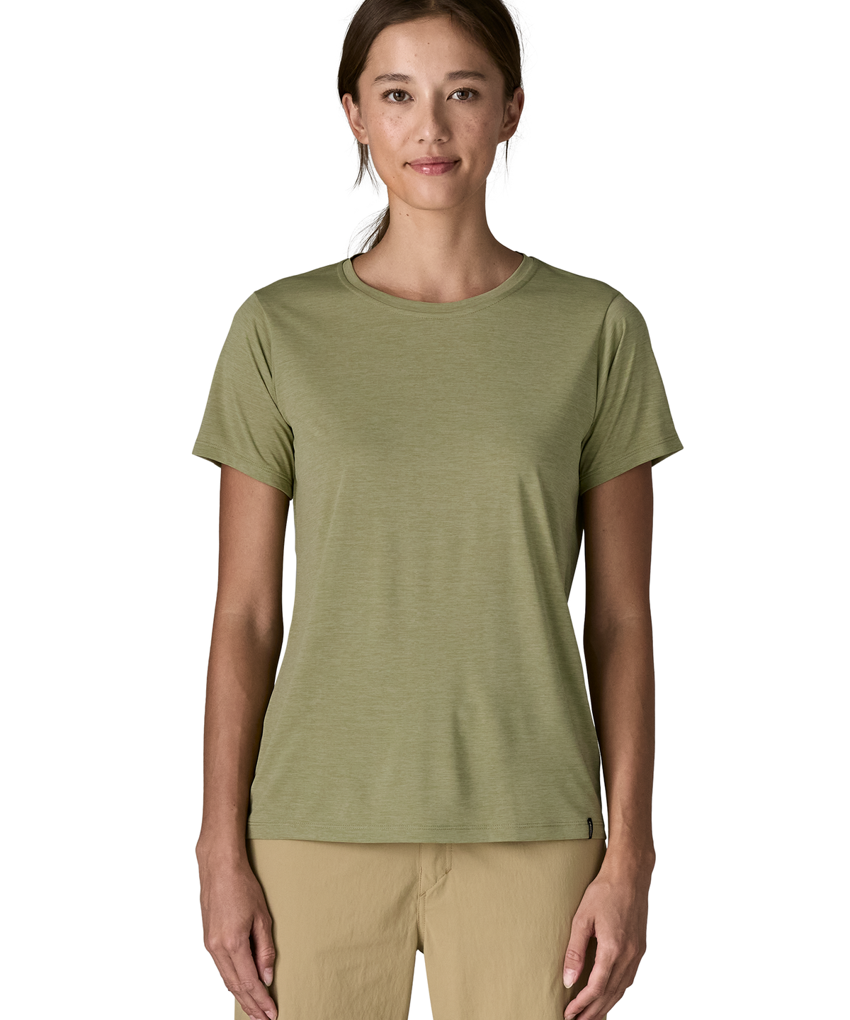 polo-manga-corta-mujer-patagonia-45226-gvg-verde