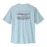 Polo Manga Corta Hombre Capilene® Cool Daily Graphic Shirt '73 Skyline: Fleck Blue
