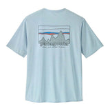 Polo Manga Corta Hombre Capilene® Cool Daily Graphic Shirt '73 Skyline: Fleck Blue