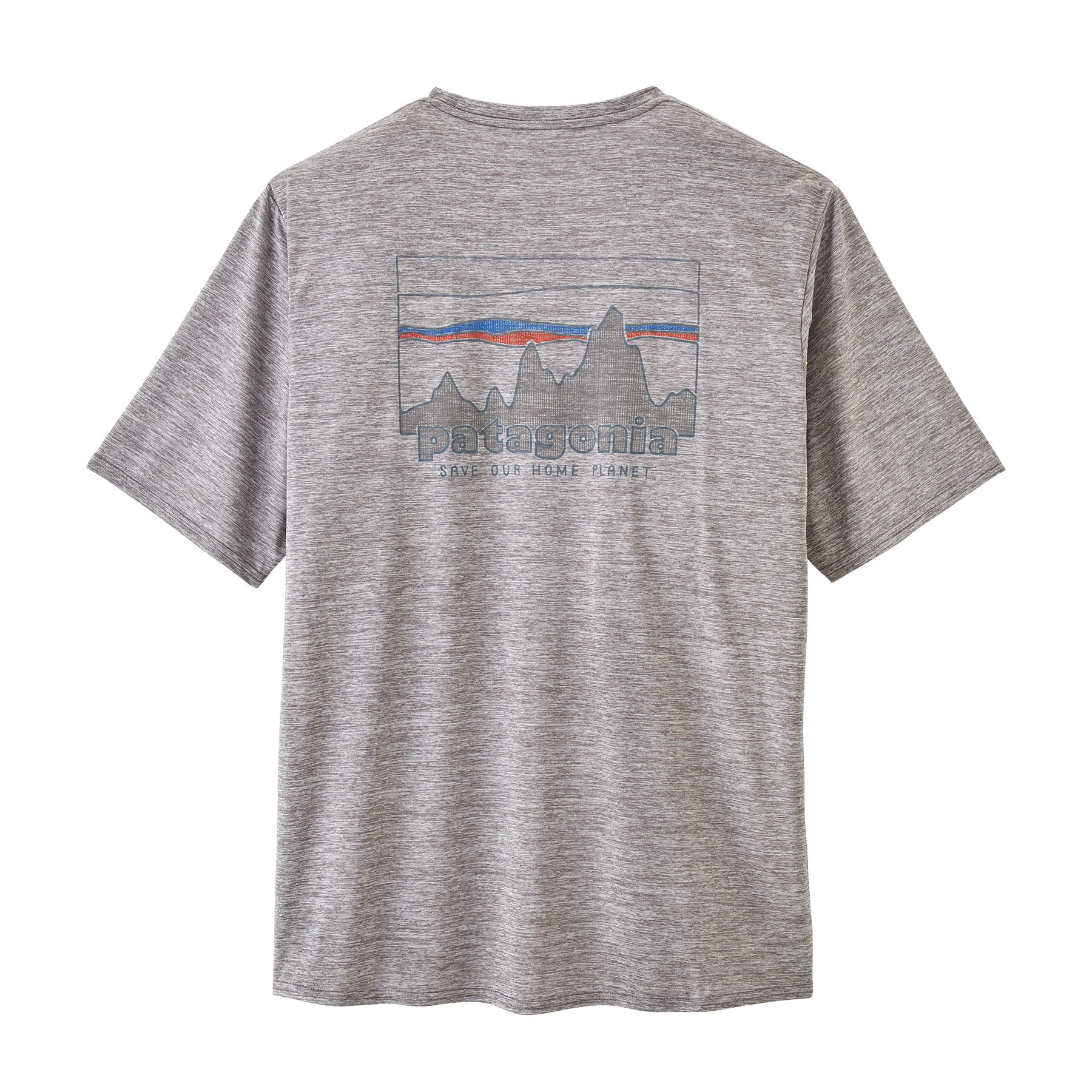 Polo Manga Corta Hombre Capilene® Cool Daily Graphic Shirt '73 Skyline: Feather Grey