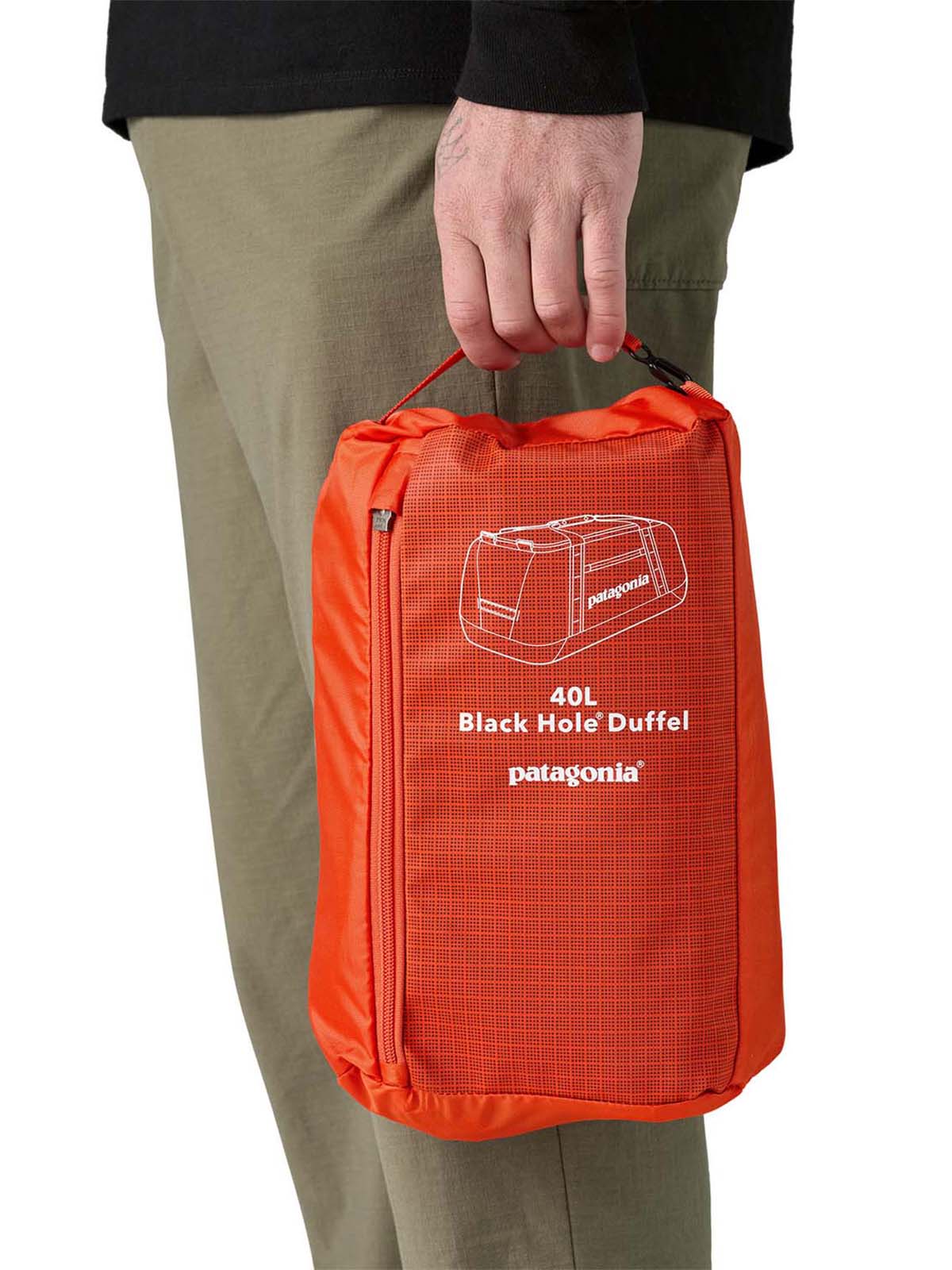 Maletín Black Hole® Duffel 40L Pollinator Orange