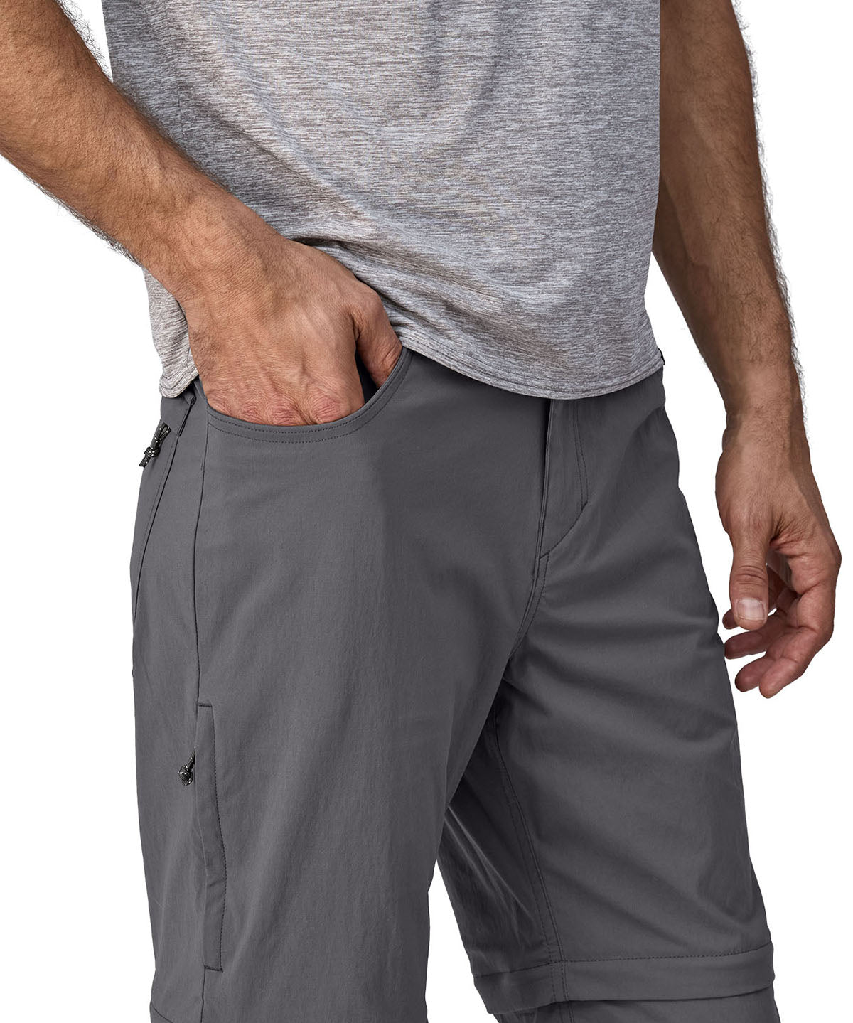 Pantalón Convertible Hombre Quandary Convertible Forge Grey