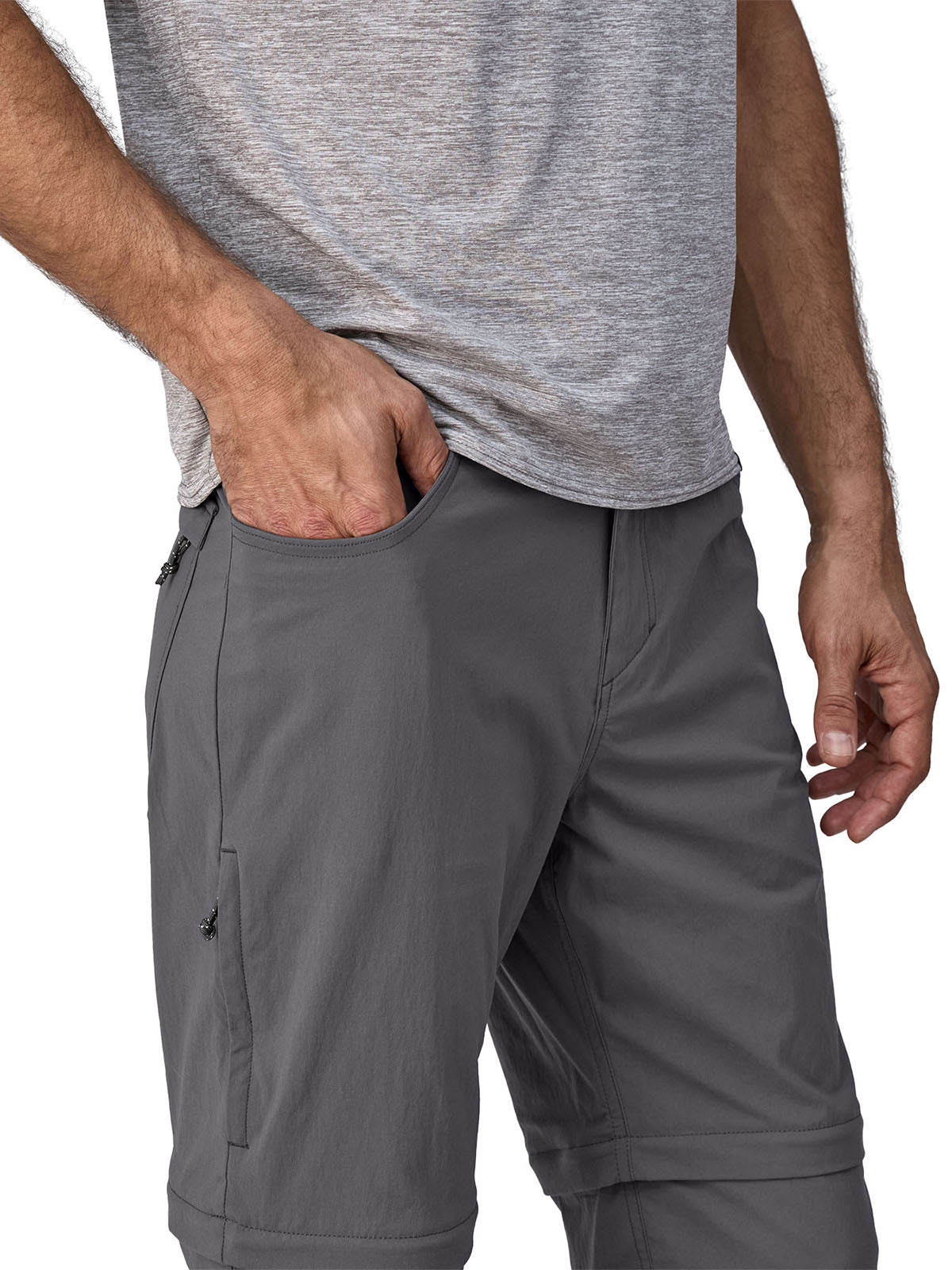 Pantalón Convertible Hombre Quandary Convertible Forge Grey