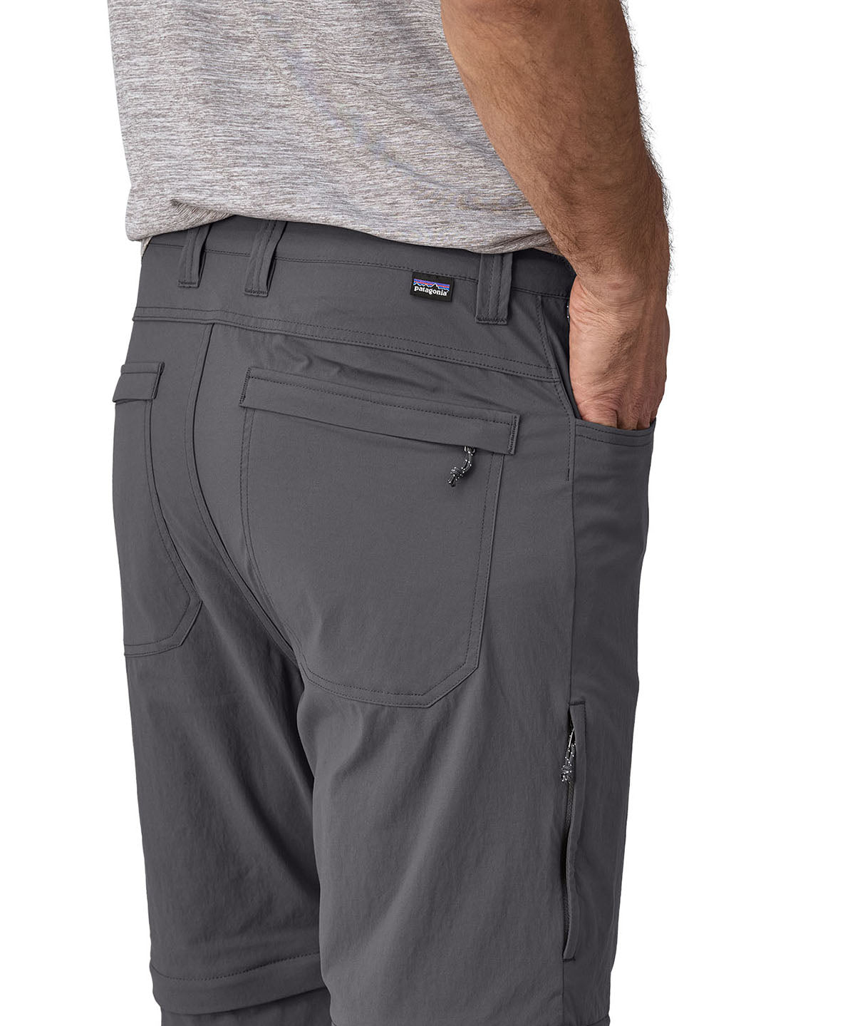 Pantalón Convertible Hombre Quandary Convertible Forge Grey