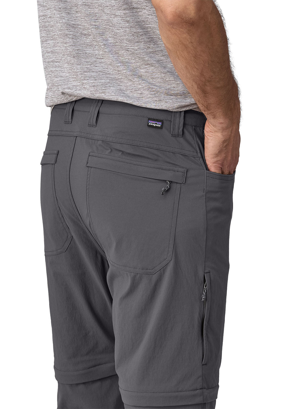 Pantalón Convertible Hombre Quandary Convertible Forge Grey