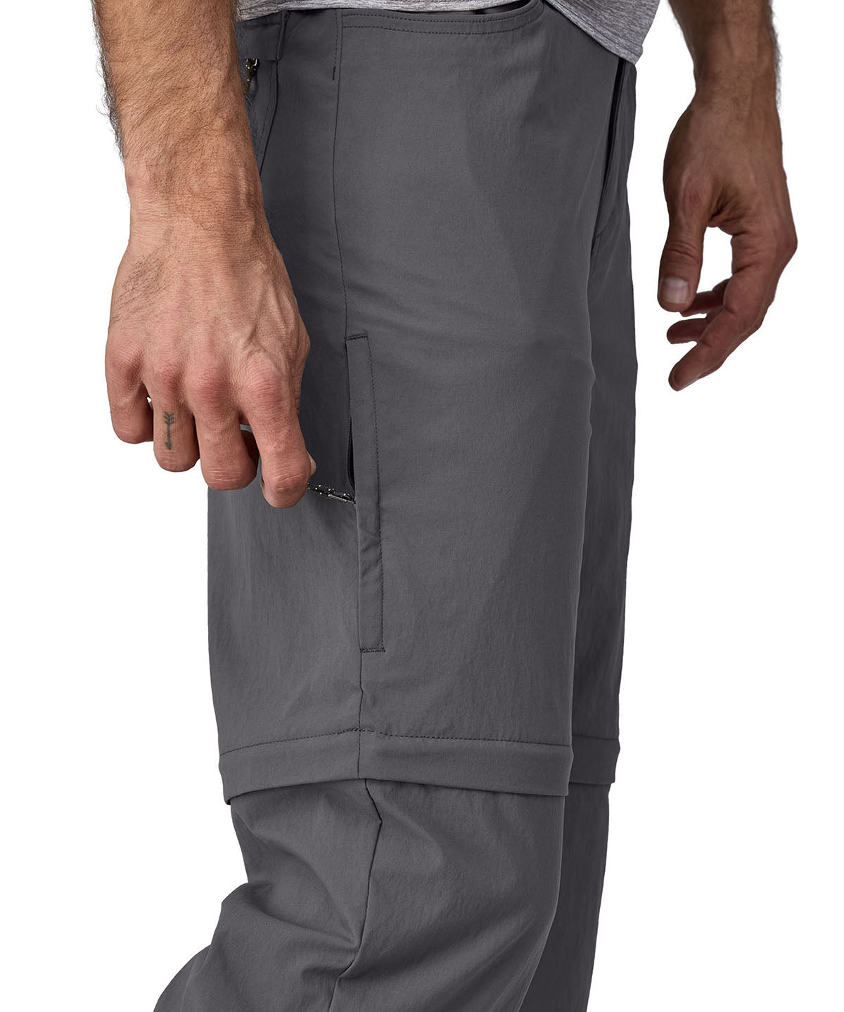 Pantalón Convertible Hombre Quandary Convertible Forge Grey