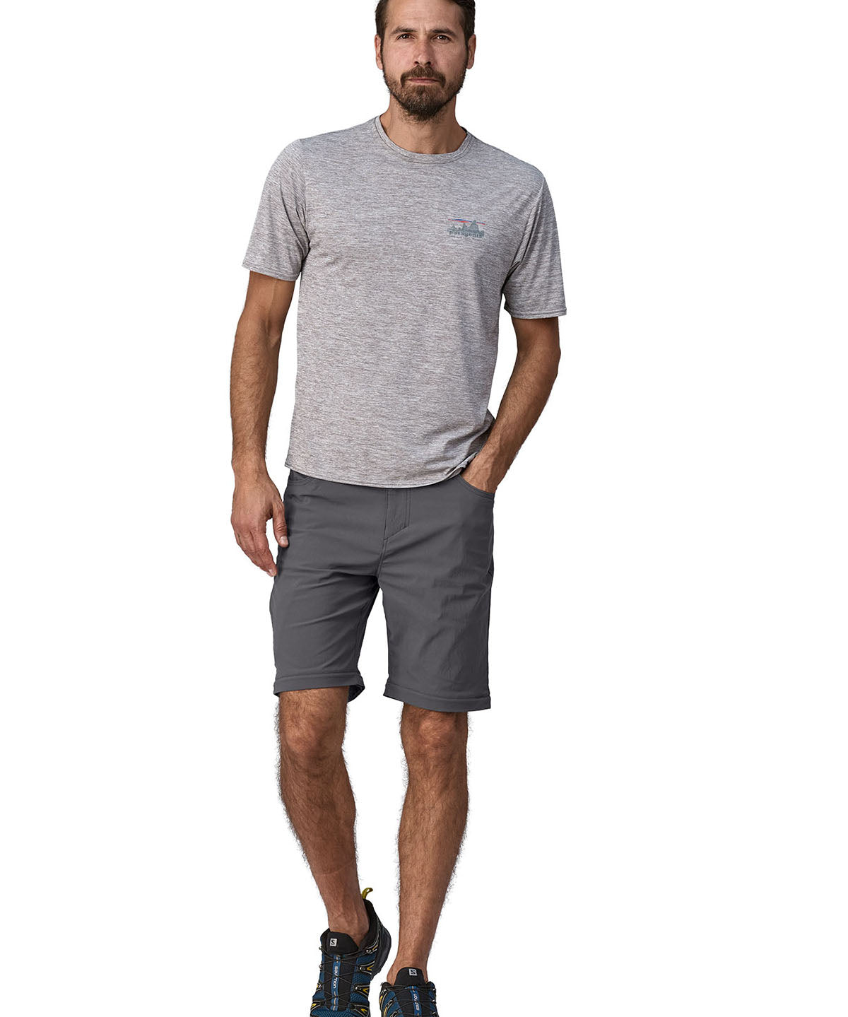 Pantalón Convertible Hombre Quandary Convertible Forge Grey