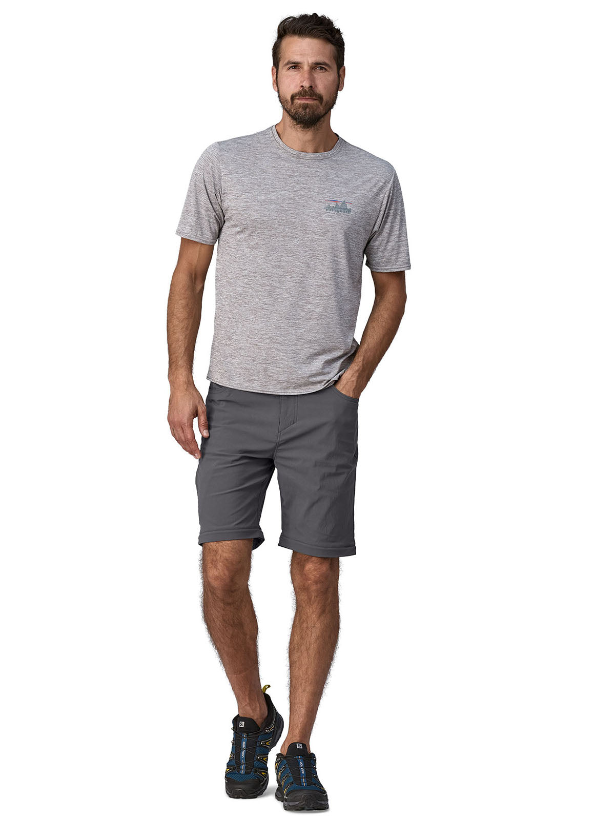 Pantalón Convertible Hombre Quandary Convertible Forge Grey