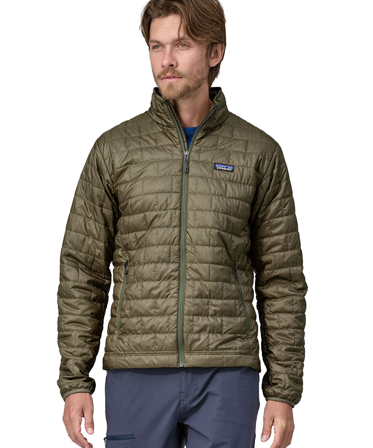 Casaca Sintética Hombre Nano Puff® Sage Khaki