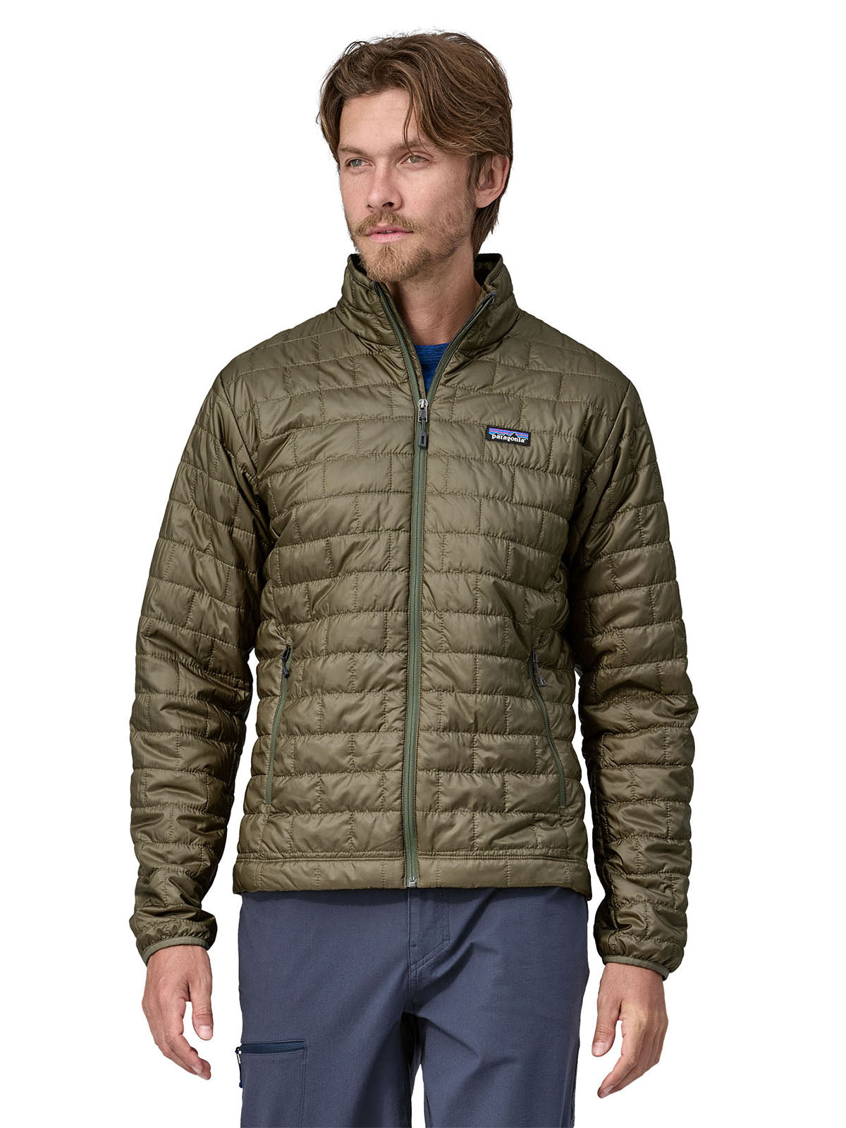 Casaca Sintética Hombre Nano Puff® Sage Khaki