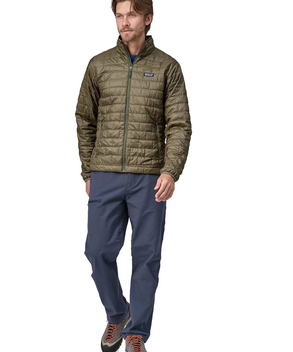 Casaca Sintética Hombre Nano Puff® Sage Khaki