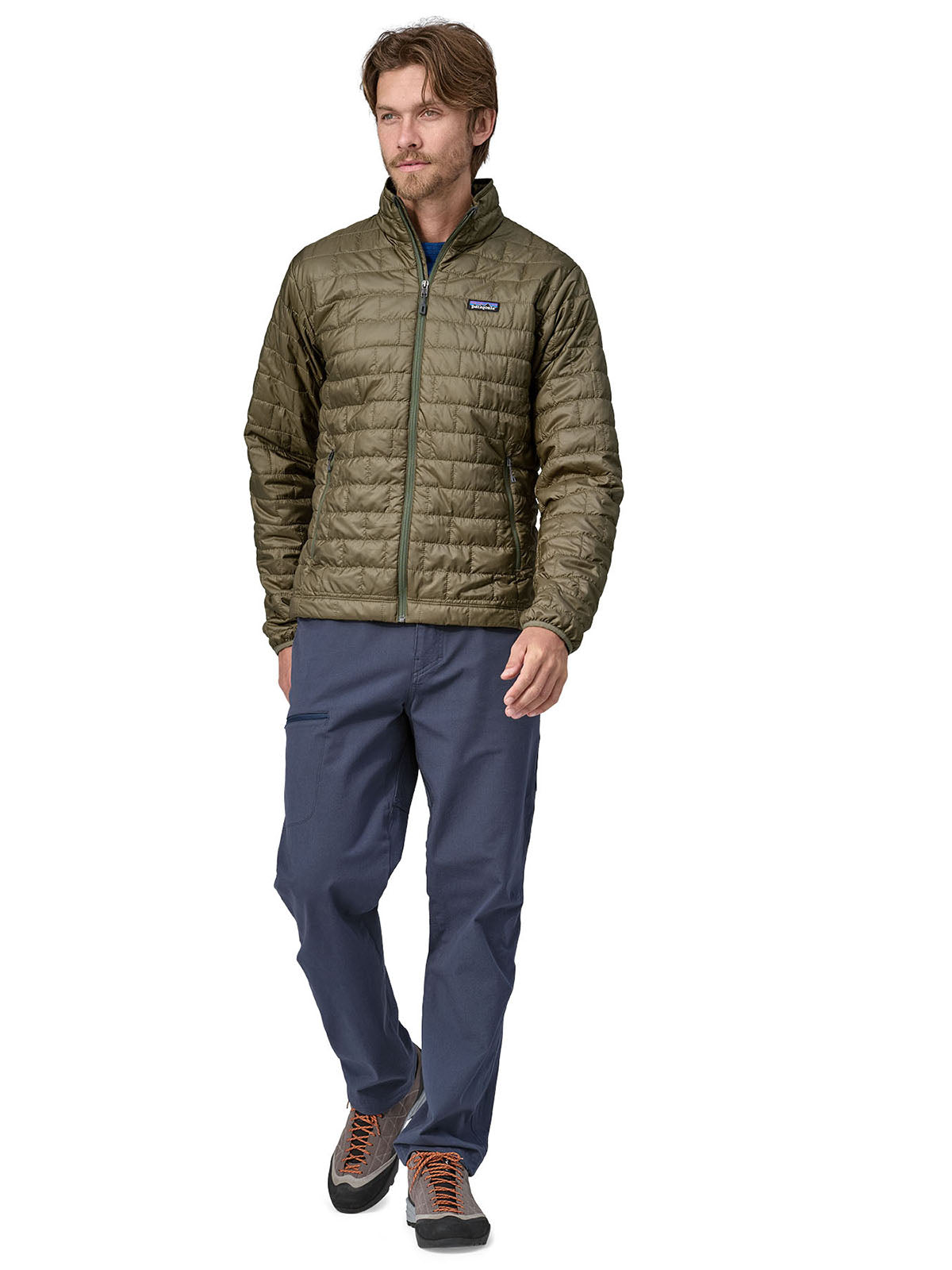 Casaca Sintética Hombre Nano Puff® Sage Khaki