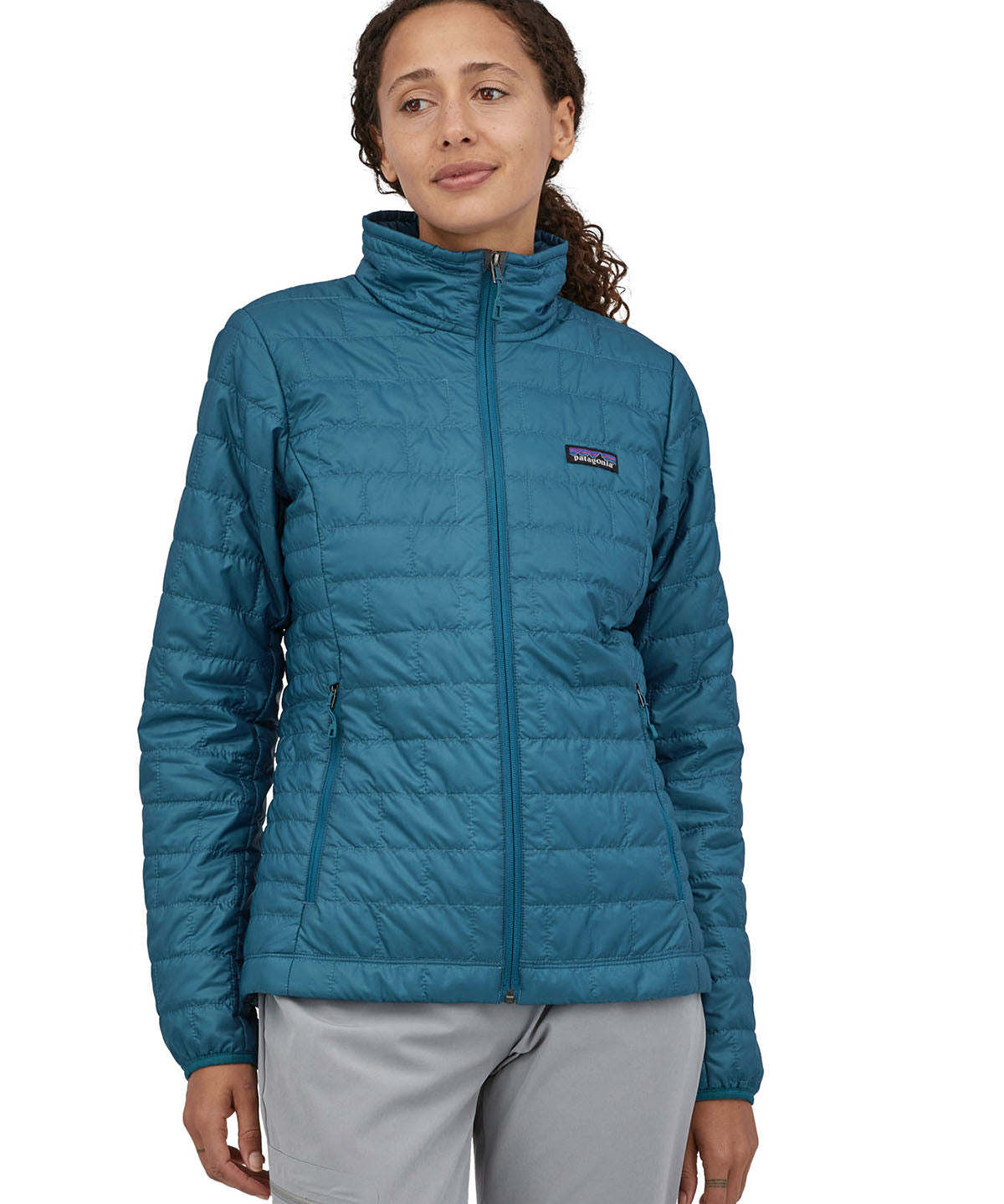 Casaca Sintética Mujer Nano Puff® WAVY BLUE