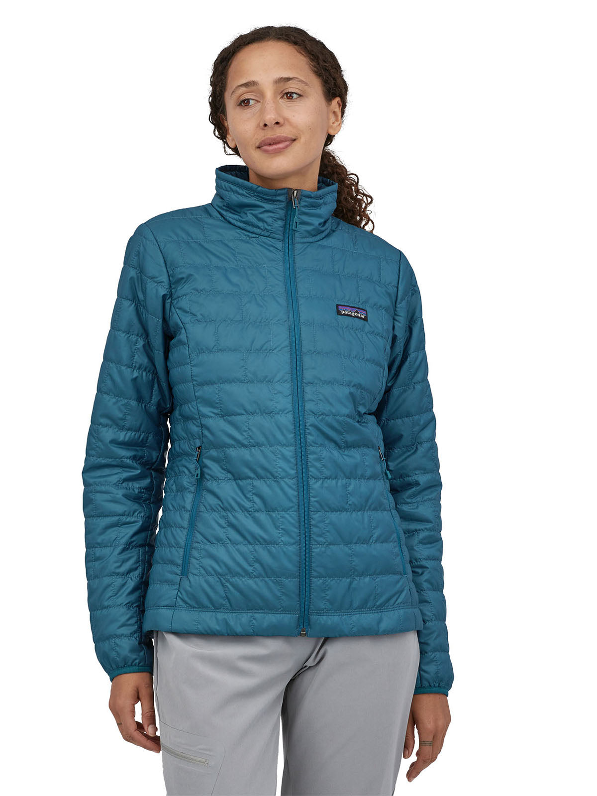Casaca Sintética Mujer Nano Puff® WAVY BLUE