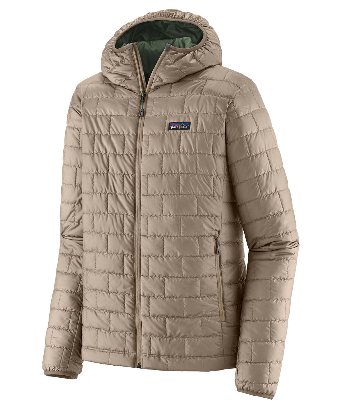 Casaca Sintética Hombre Nano Puff® Hoody Seabird Grey