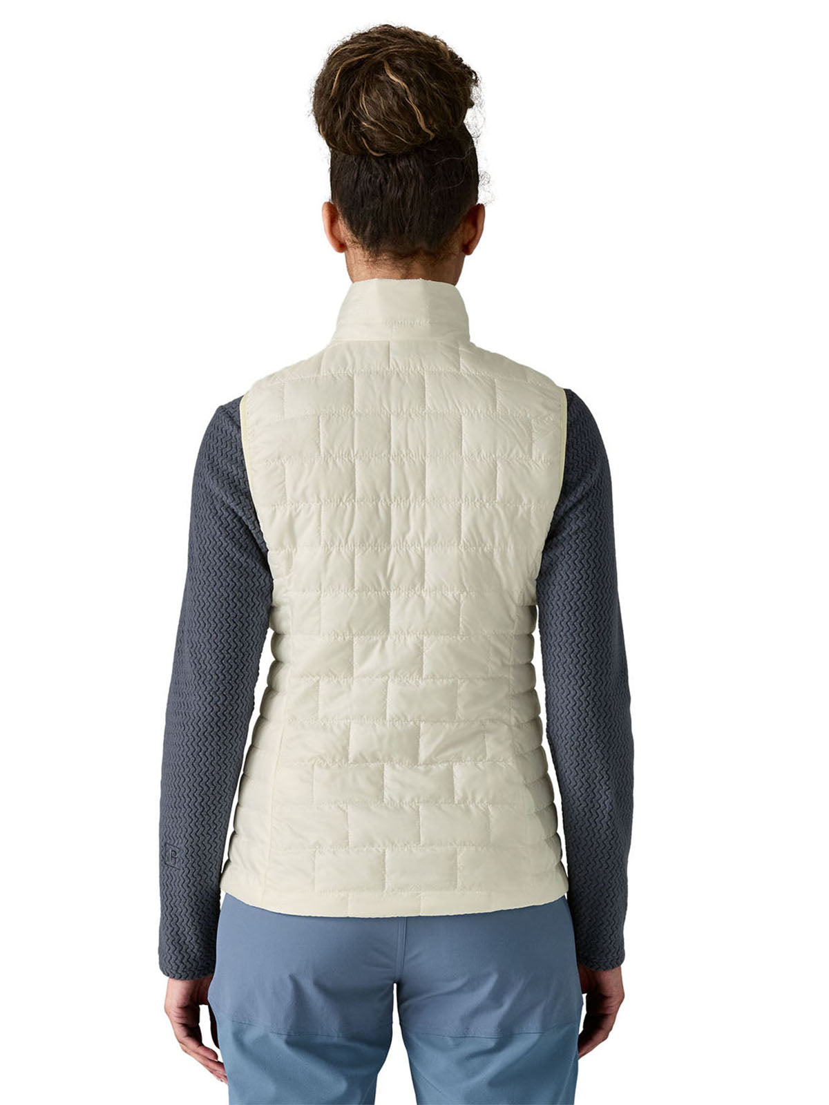 Chaleco Sintético Mujer Nano Puff® Birch White