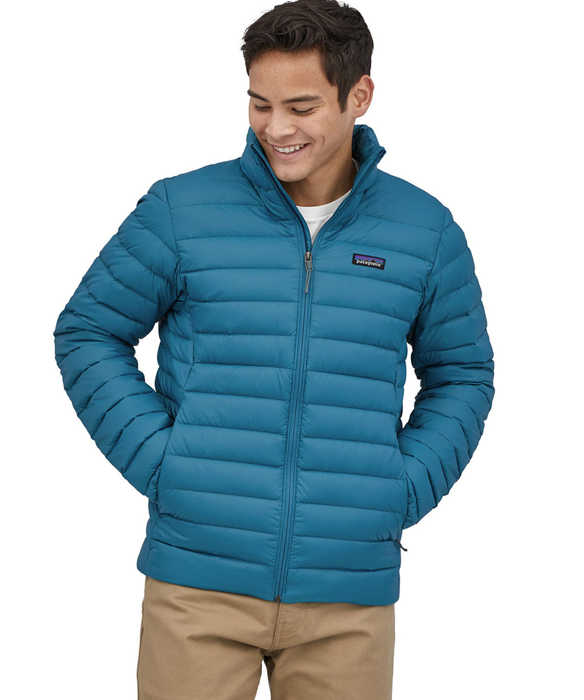 Casaca de Plumas Hombre Down Sweater™ WAVY BLUE