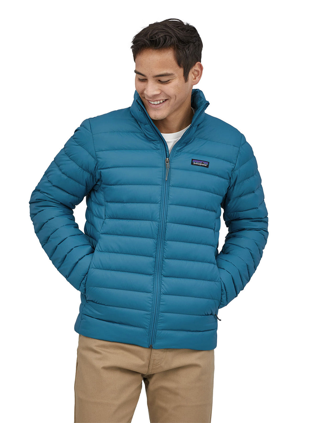 Casaca de Plumas Hombre Down Sweater™ WAVY BLUE