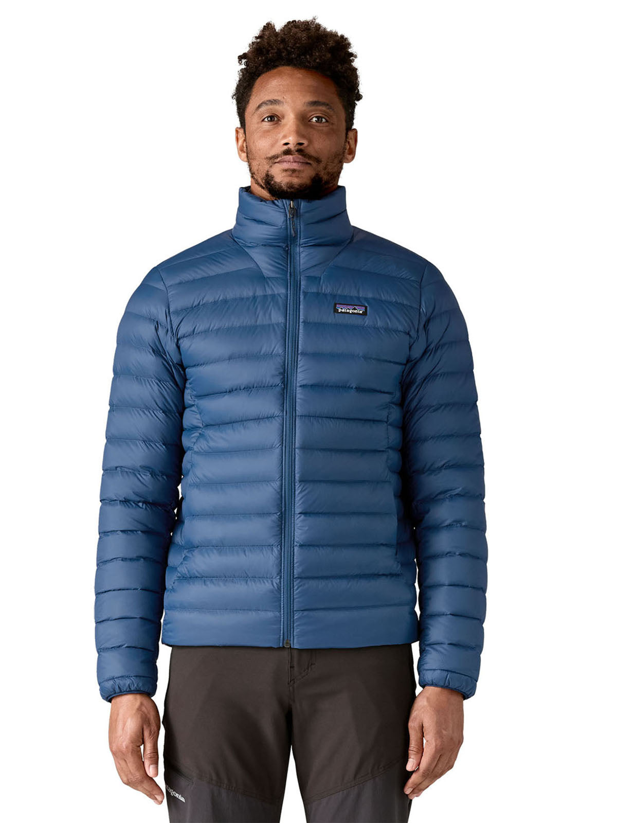 Casaca de Plumas Hombre Down Sweater™ Clement Blue