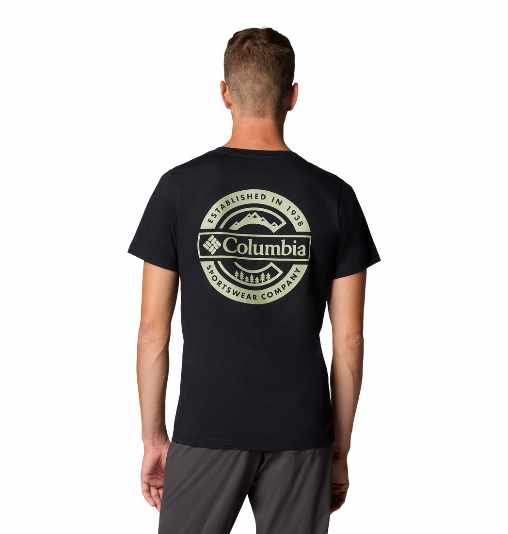 Polo Manga Corta Hombre Rapid Ridge™ Negro