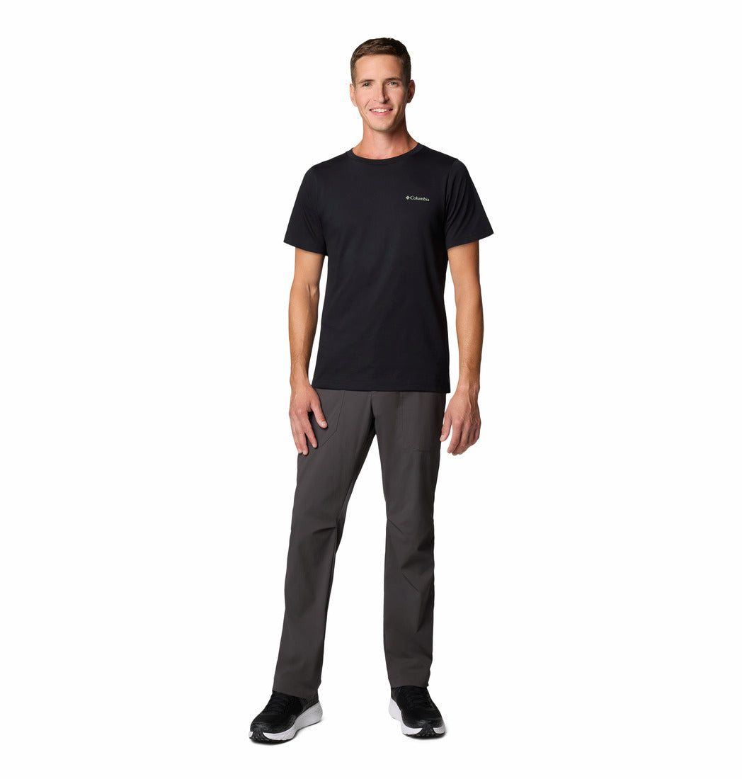 Polo Manga Corta Hombre Rapid Ridge™ Negro