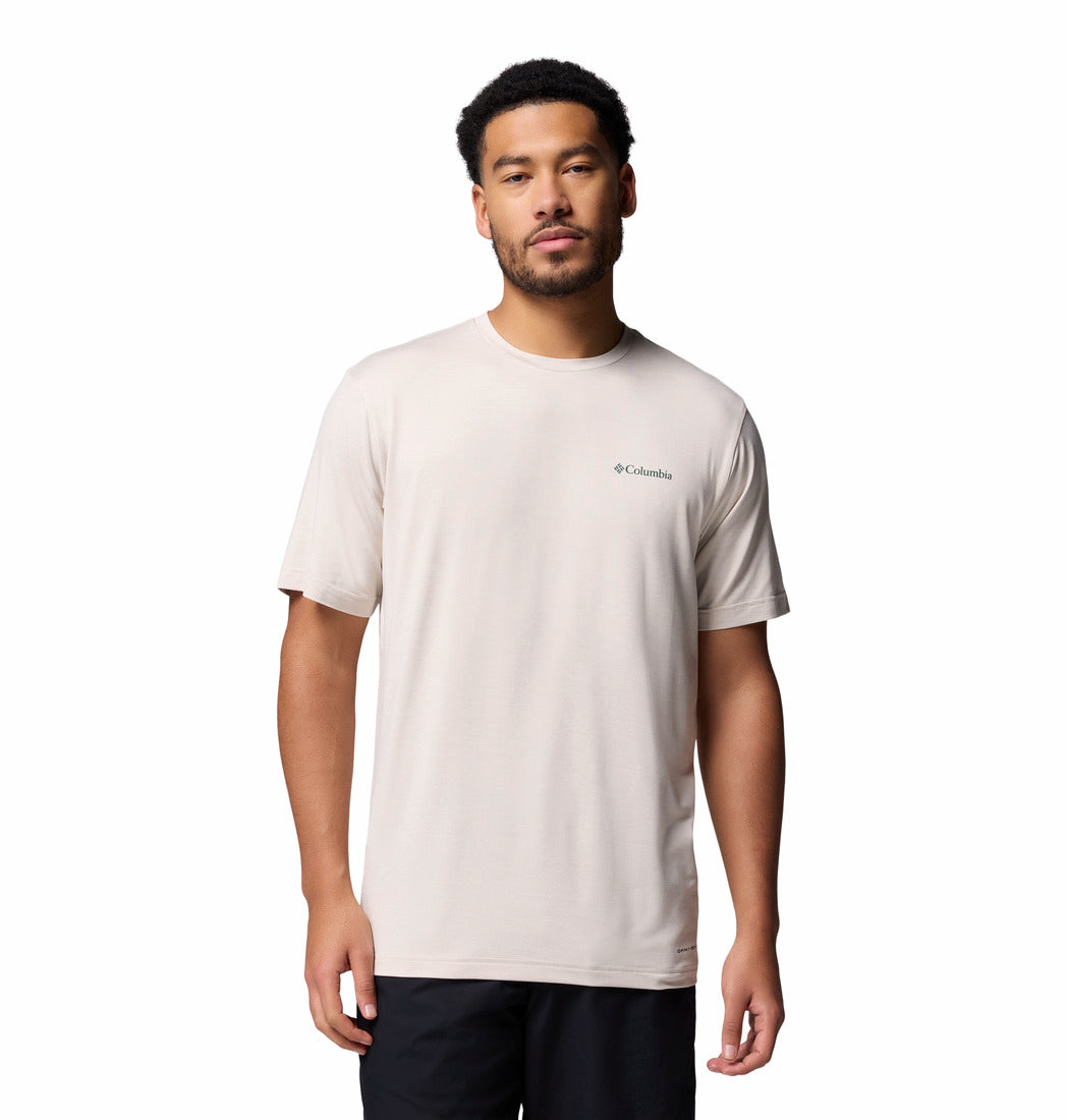 Polo Manga Corta Hombre Kwick Hike™ Beige