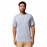 Polo Manga Corta Hombre Kwick Hike™ Gris