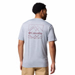 Polo Manga Corta Hombre Kwick Hike™ Gris