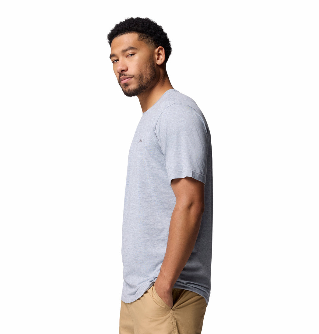 Polo Manga Corta Hombre Kwick Hike™ Gris