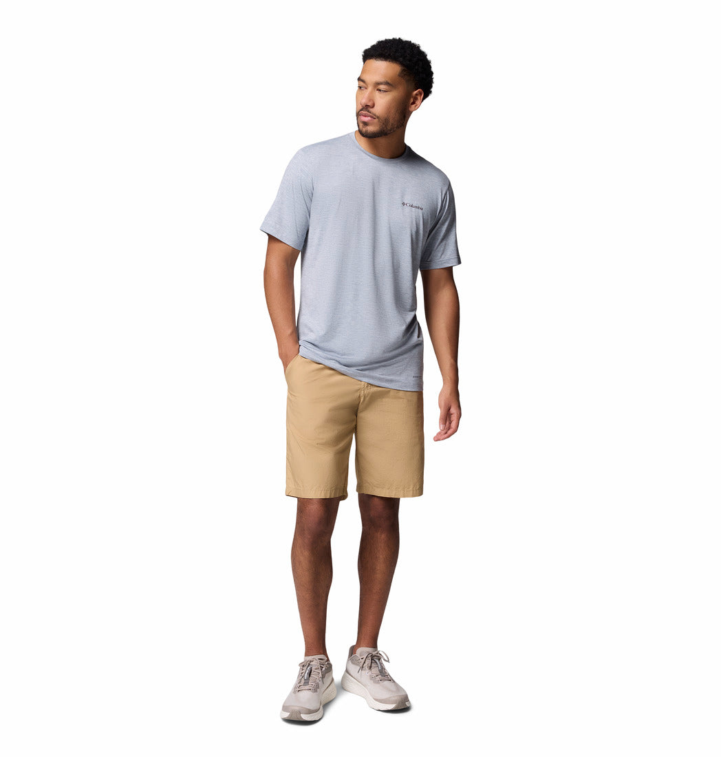 Polo Manga Corta Hombre Kwick Hike™ Gris
