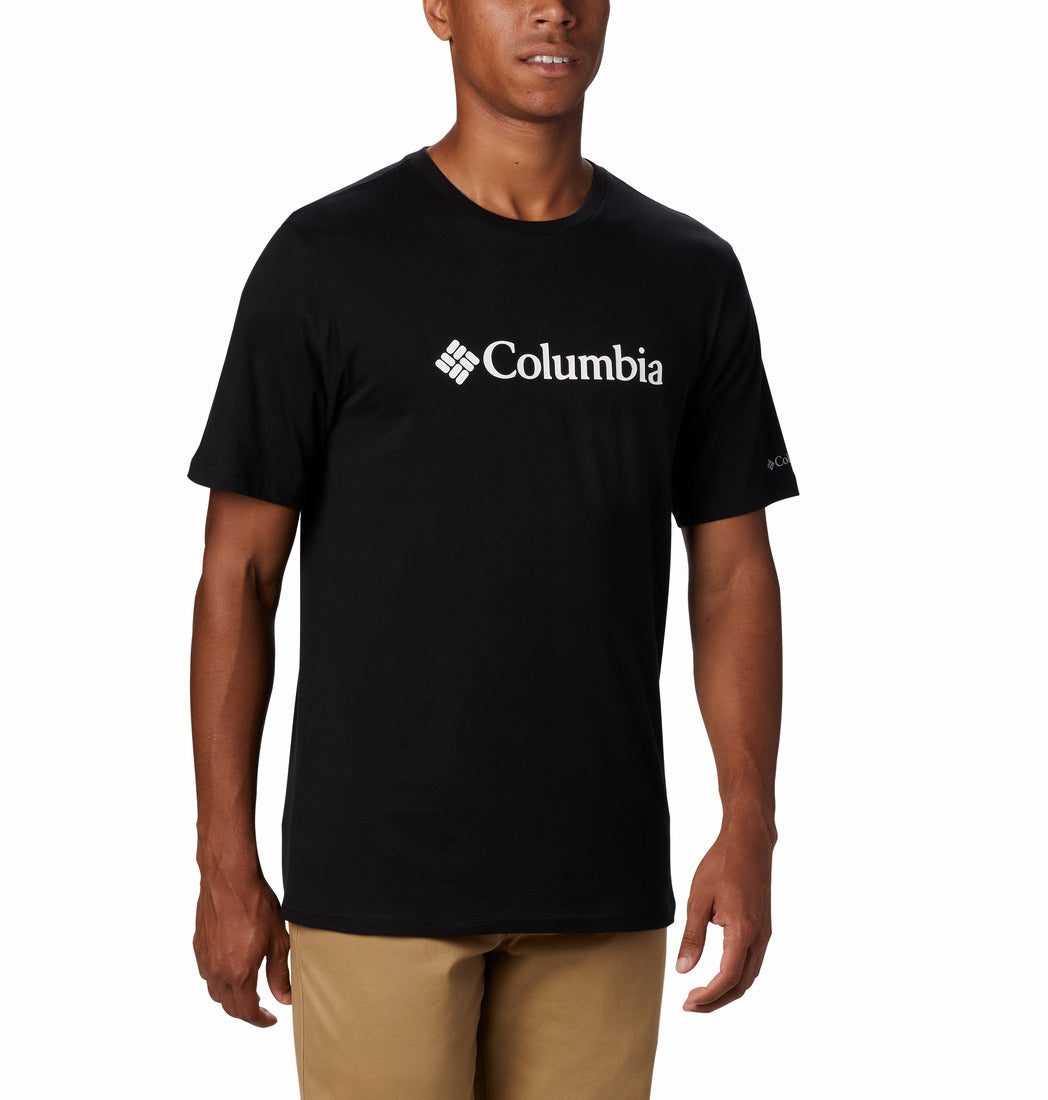 Polo Manga Corta Hombre CSC Basic Logo™ Negro