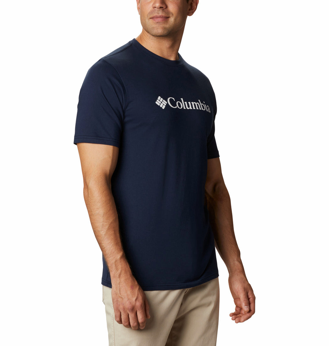Polo Manga Corta Hombre CSC Basic Logo™ Azul