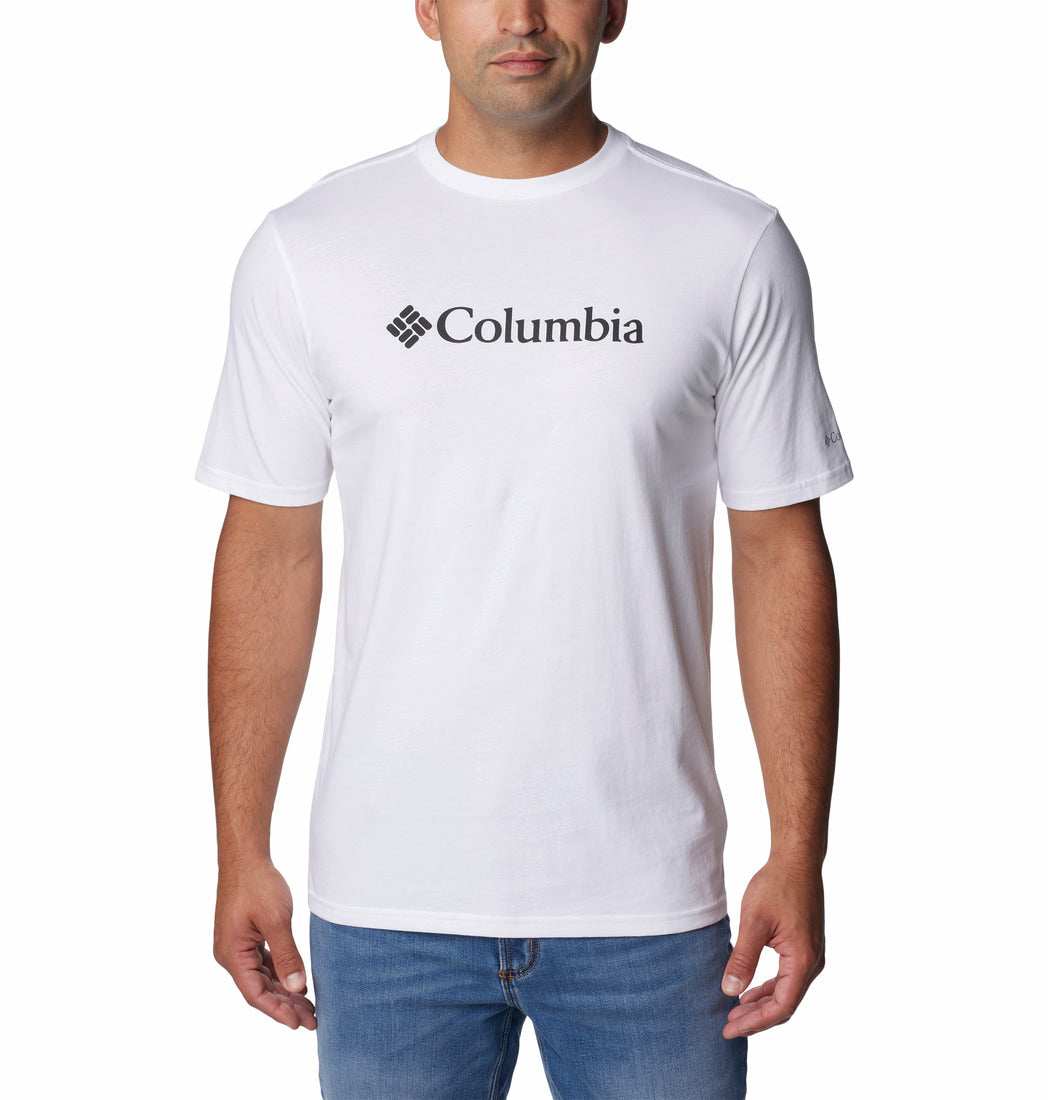 Polo Manga Corta Hombre CSC Basic Logo™ Blanco