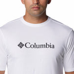 Polo Manga Corta Hombre CSC Basic Logo™ Blanco