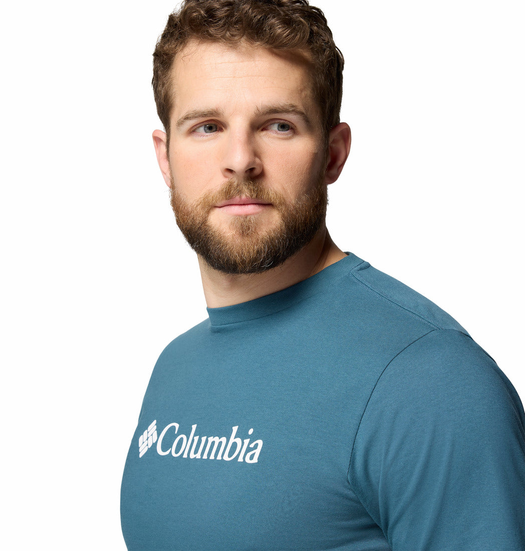 Polo Manga Corta Hombre CSC Basic Logo™ Verde