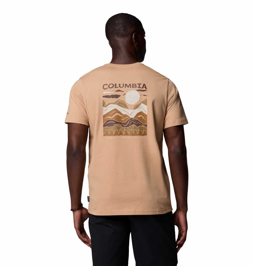 Polo Manga Corta Hombre Explorers Canyon™ Marron