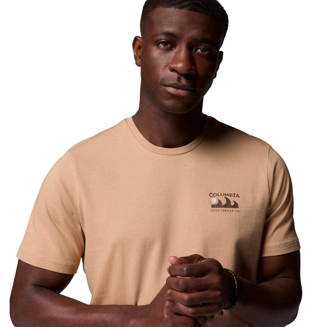 Polo Manga Corta Hombre Explorers Canyon™ Marron