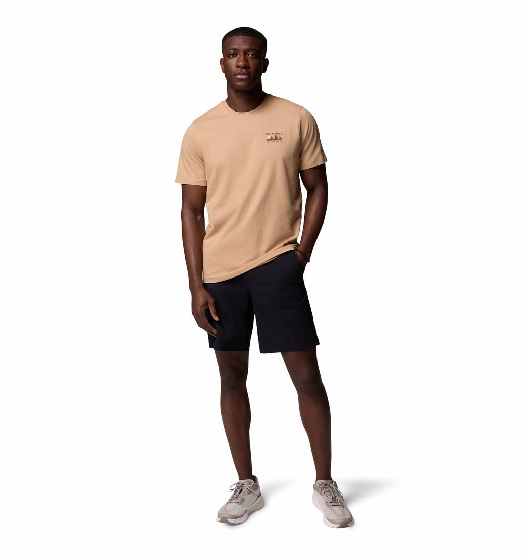 Polo Manga Corta Hombre Explorers Canyon™ Marron